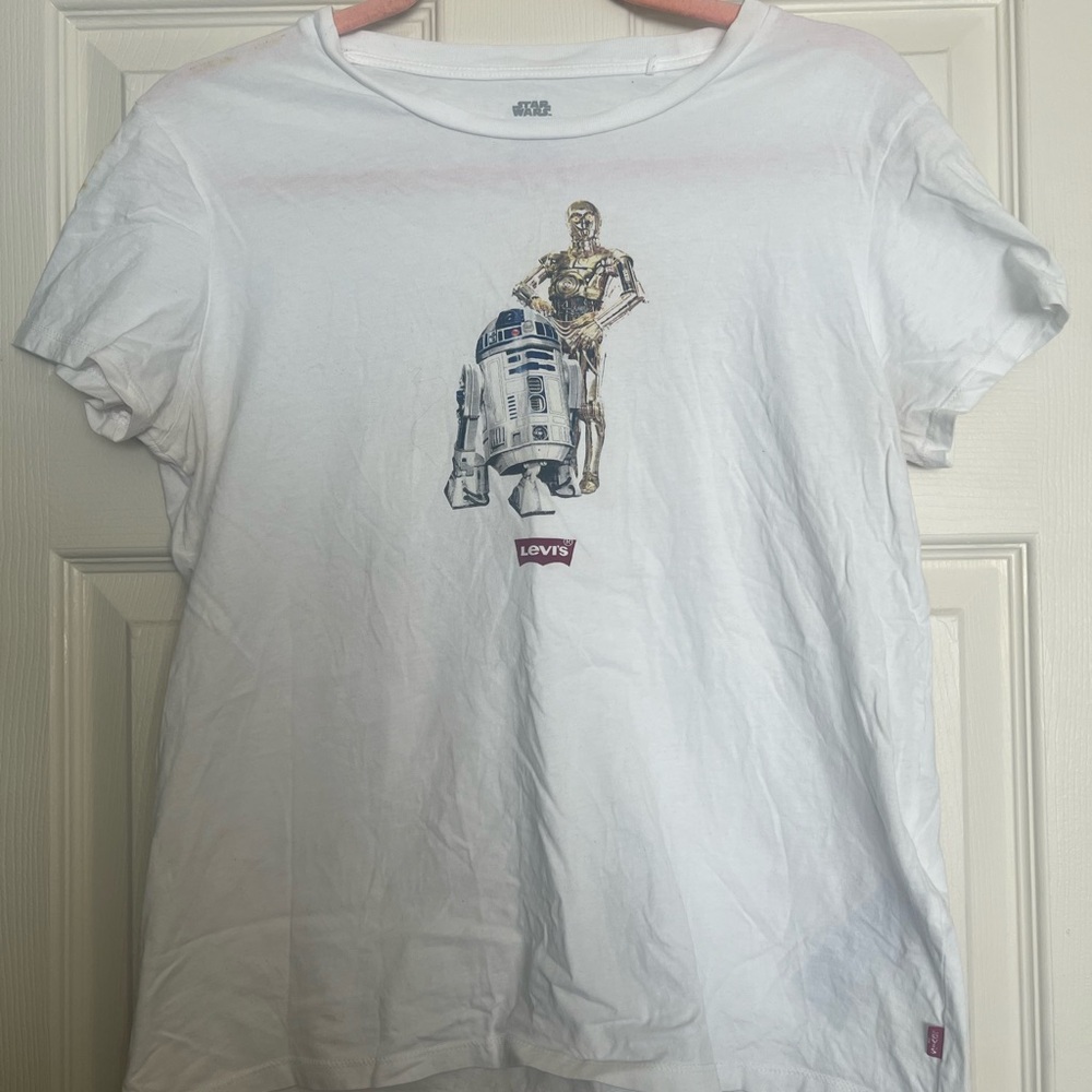 Levi's White Star Wars Graphic T-Shirt